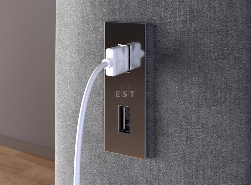 ASA 06029P00008 Nabíjecí HUB vestavný VERSAPICK, 2xUSB 5V (typ A), 70x25mm, obdélníkový, plast, stříbrná ASA 06029P00008 Nabíjecí HUB vestavný VERSAPICK, 2xUSB 5V (typ A), 70x25mm, obdélníkový, plast, stříbrná